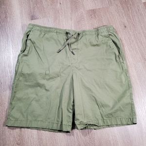 Gap Green Casual Drawstring Pull-On Shorts Men's XL